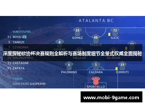 深度探秘欧协杯决赛规则全解析与赛场制度细节全景式权威全面揭秘 深度探秘欧协杯决赛规则全解析与赛场制度细节全景式权威全面揭秘